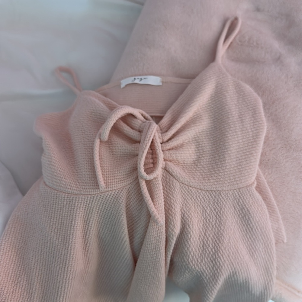 pink tank top from gaze never worn